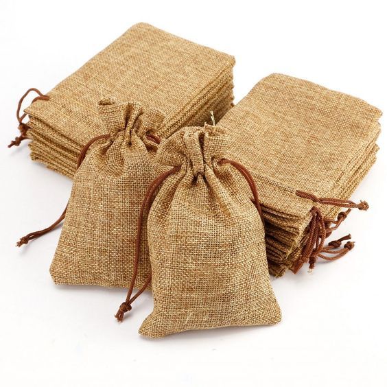 Jute bag packing materials